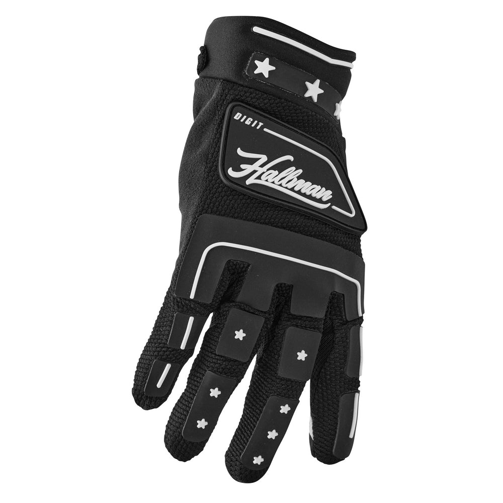 GLOVE S23 THOR MX HALLMAN DIGIT BLACK/WHITE
