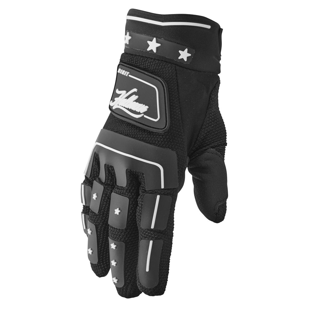GLOVE S23 THOR MX HALLMAN DIGIT BLACK/WHITE
