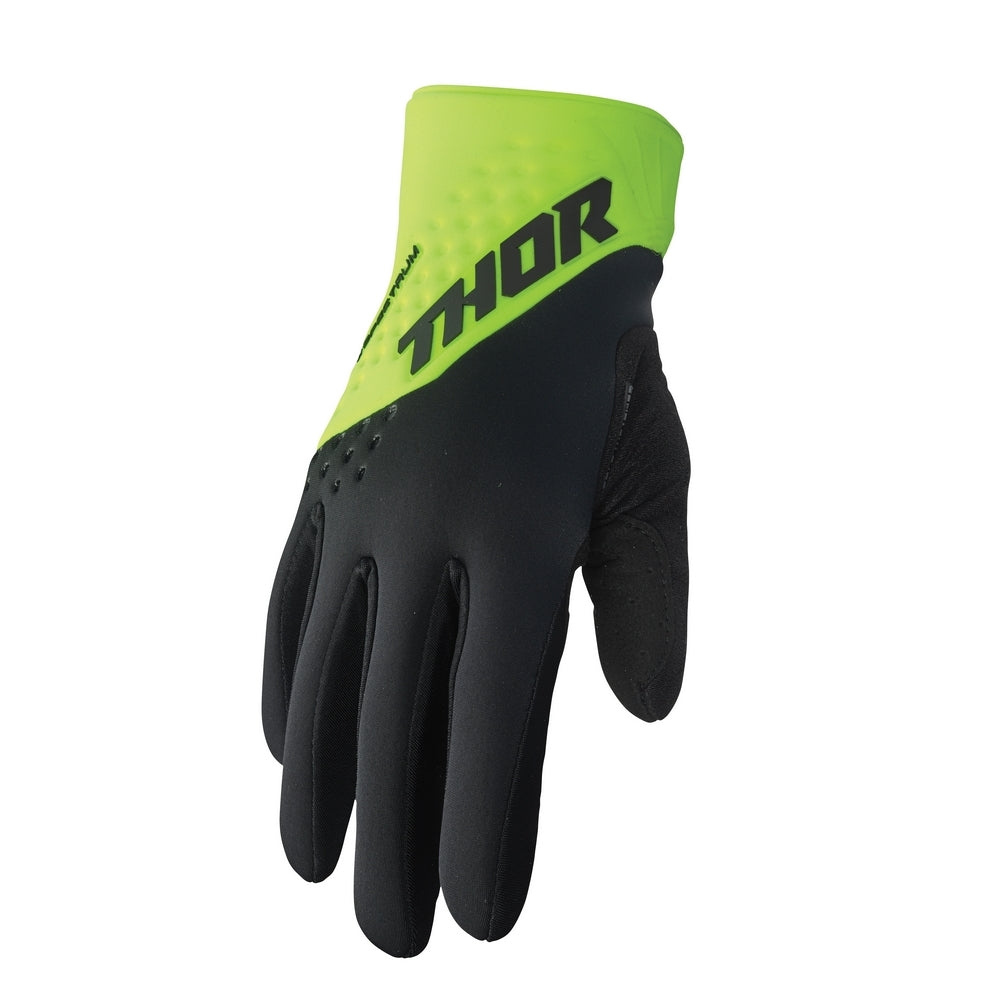 GLOVE S23 THOR MX SPECTRUM COLD ACID/BLACK