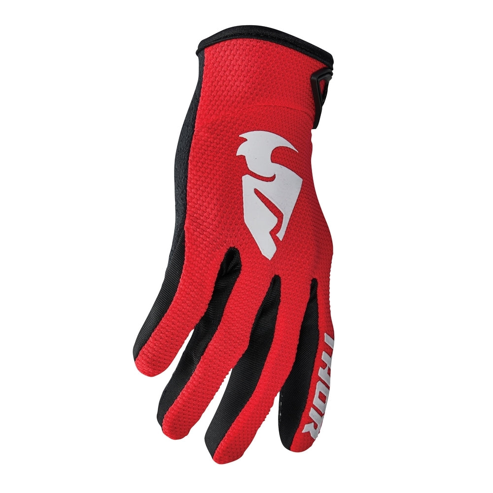 GLOVE S23 THOR MX SECTOR RED/WHITE