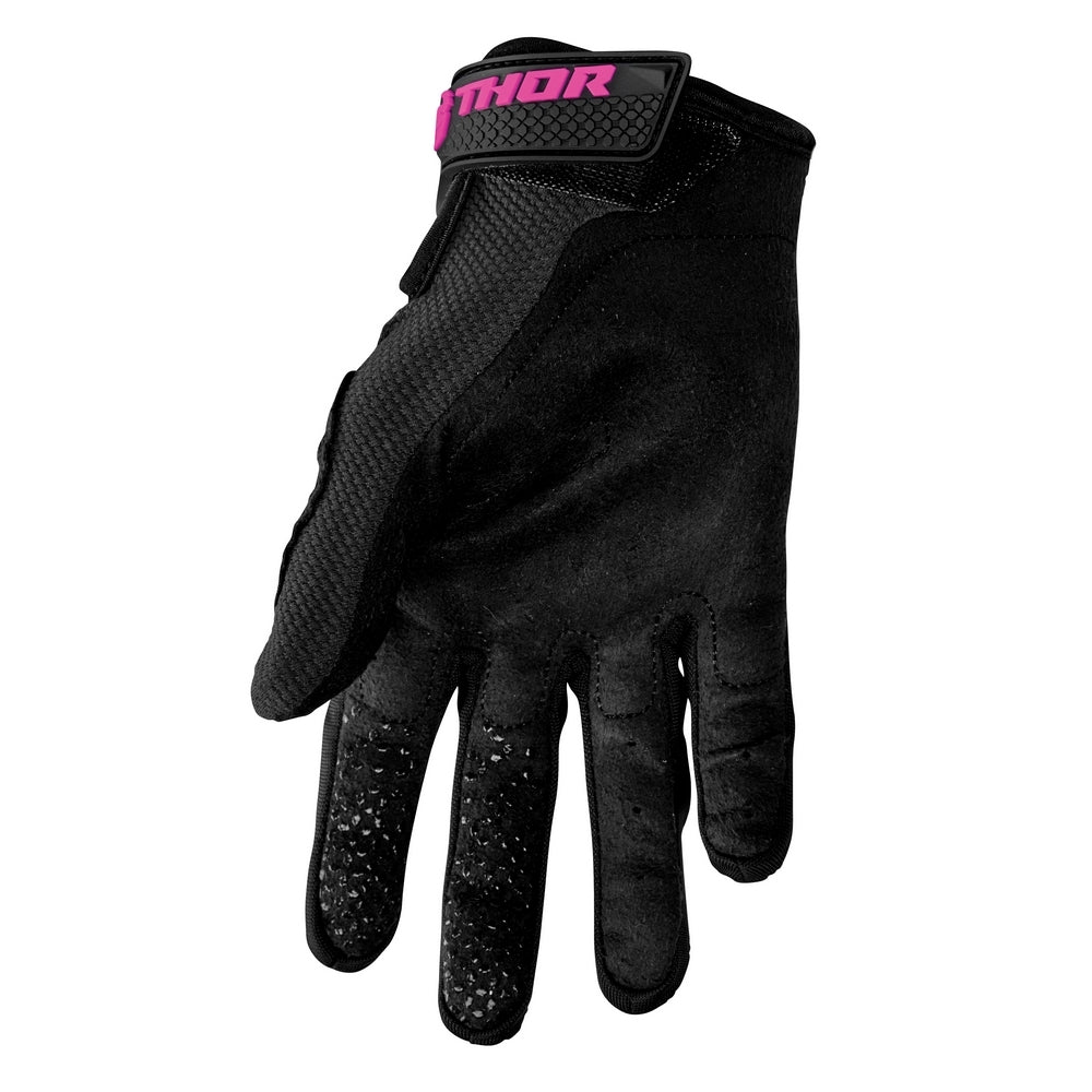GLOVE S23 THOR MX SECTOR WOMEN BLACK/PINK