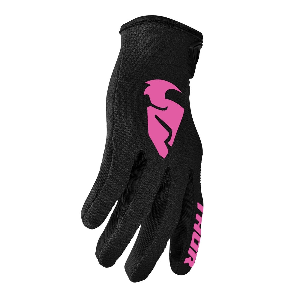 GLOVE S23 THOR MX SECTOR WOMEN BLACK/PINK