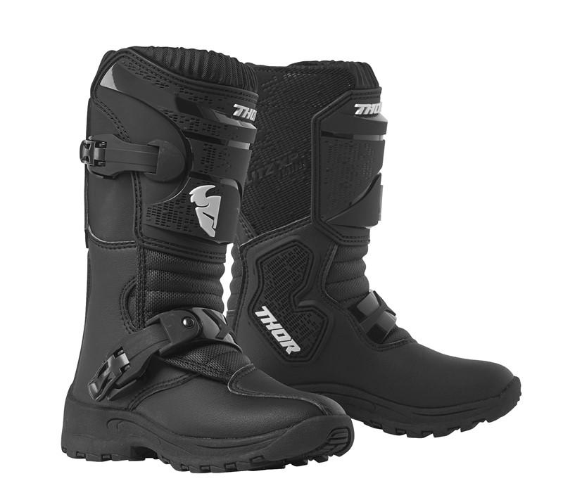THOR MX MINI BLITZ XP YOUTH BLACK BOOT