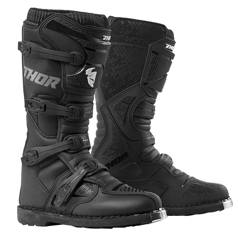 THOR BOOT STRAPS S19 BLITZ XP BLACK SIZE 10-15