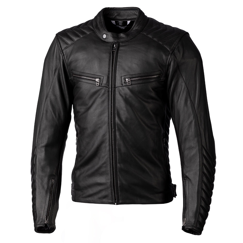 RST ROADSTER 3 CE LEATHER JACKET [BLACK] – Cycletreads