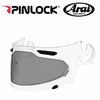 AH-PL000043 - SAMPLE PICTURE - Arai DKS054 Standard Insert (in dark tint for intense sunshine) offers normal field-of-view coverage for all Arai SAI faceshields: Corsair-V, RX-Q, Defiant and Vector 2
