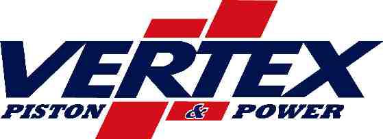 PISTON RING VERTEX CR500 85-04 .5MM OVERSIZE 89.5MM