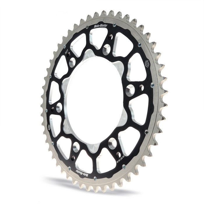 *SPROCKET REAR MOTO MASTER FUSION DUAL RING SUZUKI RM125 81-13 DRZ250 01-07 RM250 82-13 BLACK