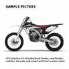 UF-YAKIT318E999 - SAMPLE PICTURE - UFO YAMAHA YZF250 2014-18/YZF450 2014-2016 PLASTICS KIT (OEM COLOURS) - kit includes front fender, rear fender, radiator shrouds, side panels and front number plate