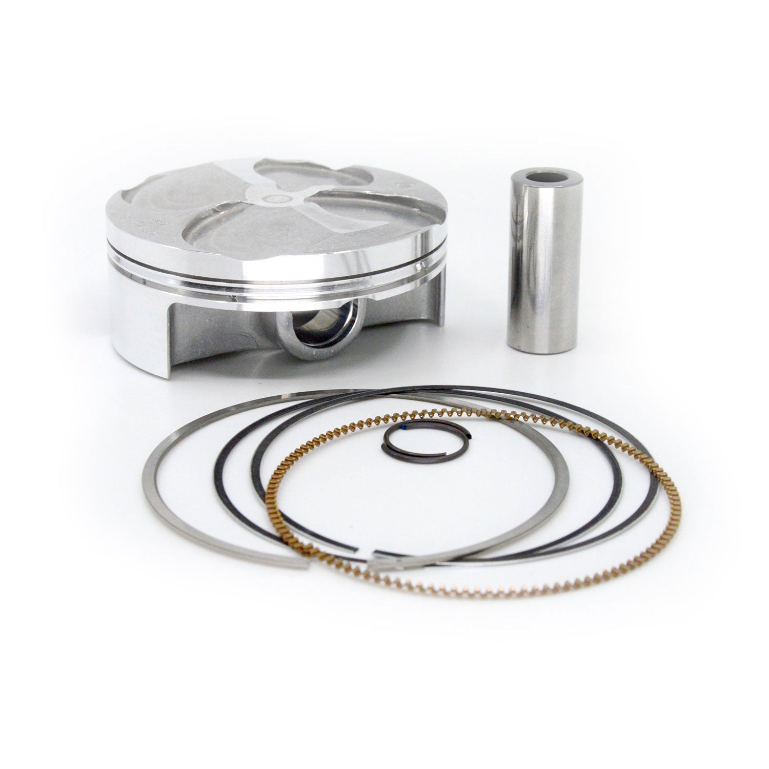 PISTON KIT WOSSNER PRO SERIES HI COMP WR250F 01-14 YZ250F 01-13 290CC BIG BORE 83MM 2 RING 13.8:1