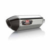YM-1160020520 - Yoshimura R-77 Stainless/Stainless/Carbon Fibre cap street slip-on for 2011-2016 Suzuki GSX-R600 and GSX-R750