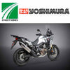 YM-12400BD520 - Yoshimura RS-4 Street series Works Finish slipon (stainless/stainless/carbon fibre) for 2016-2018 Honda Africa Twin