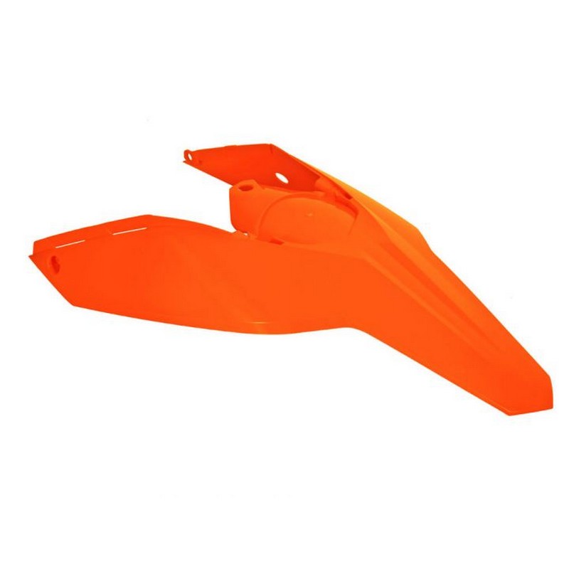 REAR FENDER RTECH KTM 125EXC 200EXC 300EXC 250EXCF 450EXCF 530EXCF 08-11 ORANGE