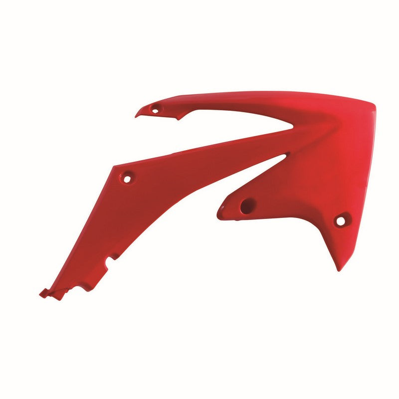 RADIATOR SHROUDS RTECH HONDA CRF250R 10-13 CRF450R 09-12 RED