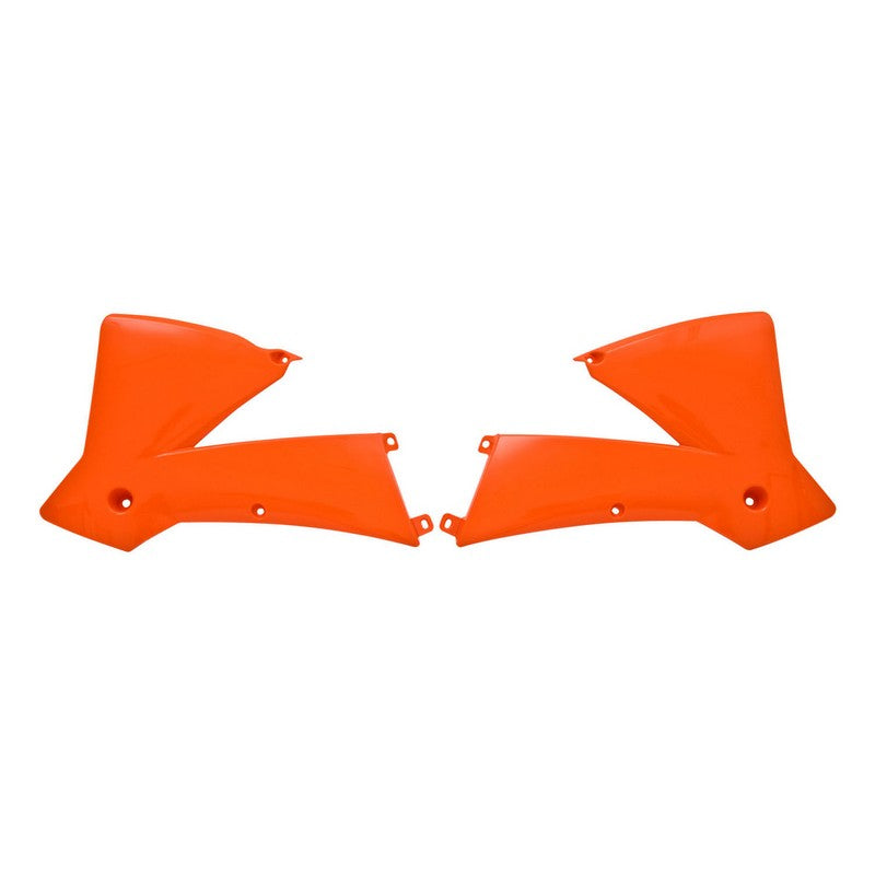 RADIATOR SHROUDS RTECH KTM 85SX 06-12 ADAPTABLE FOR 04-05 MODELS ORANGE
