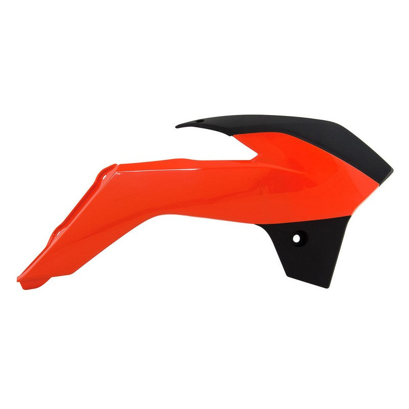 RTECH RADIATOR SHROUDS KTM 85SX 13-17 ORANGE BLACK