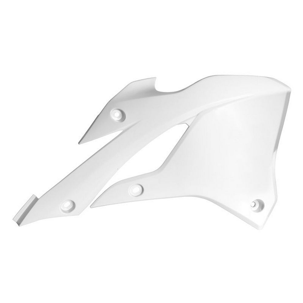 RADIATOR SHROUDS RTECH KX85 KX100 22-23 WHITE