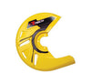 DISC GUARD RTECH SUITABLE FOR STD OR OVERSIZE DISC REQUIRES MOUNTING KIT SOLD SEPARATELY YELLOW