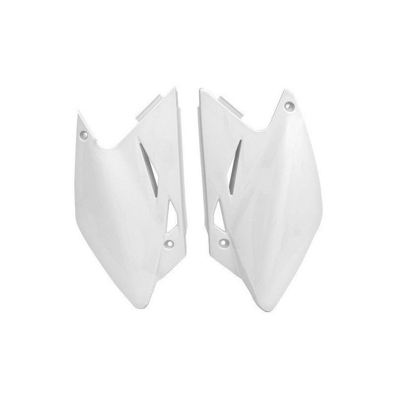 SIDEPANELS RTECH KAWASAKI KX450F 06-08 WHITE