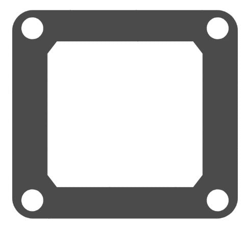 V FORCE REPLACEMENT REED GASKET KTM 85SX 98-20 HUSQVARNA TC85 14-20 (V FORCE 3 ONLY)