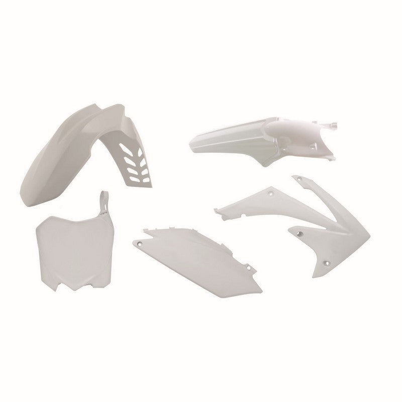 PLASTICS KIT RTECH FRONT&REAR FENDERS SIDEPANELS&RADIATOR SHROUDS&FRONT NUMBERPLATE CRF250R 450R