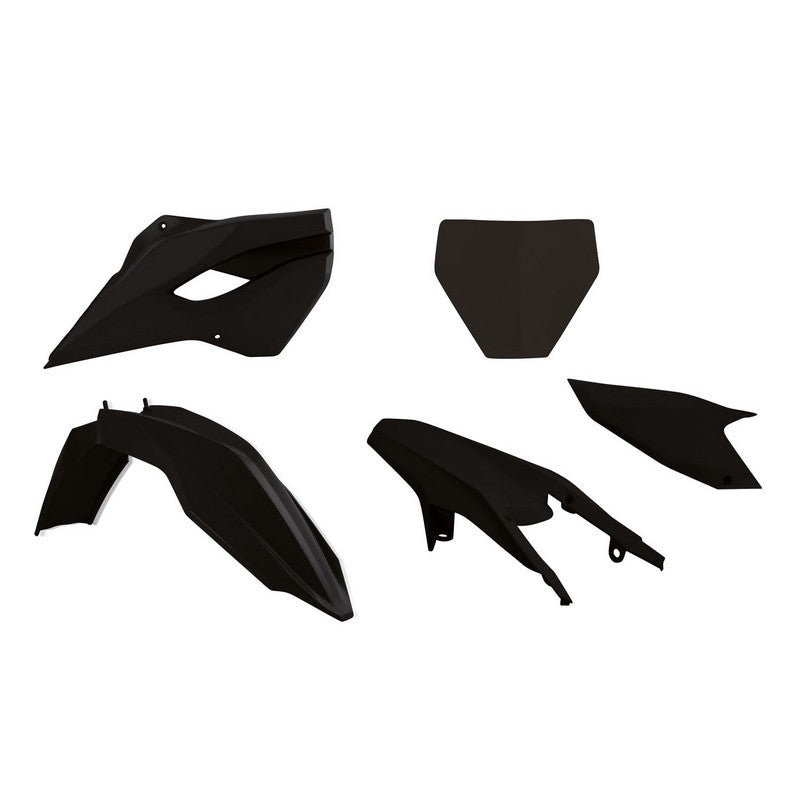 PLASTICS KIT HUSQVARNA TC125 FC250 FC350 FC450 14-15 TC250 14-16 BLACK