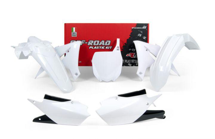 PLASTIC KIT RTECH YAMAHA YZ450F 18-20 YZ250F YZ450FX 19-20 YZ250FX 2020 WHITE