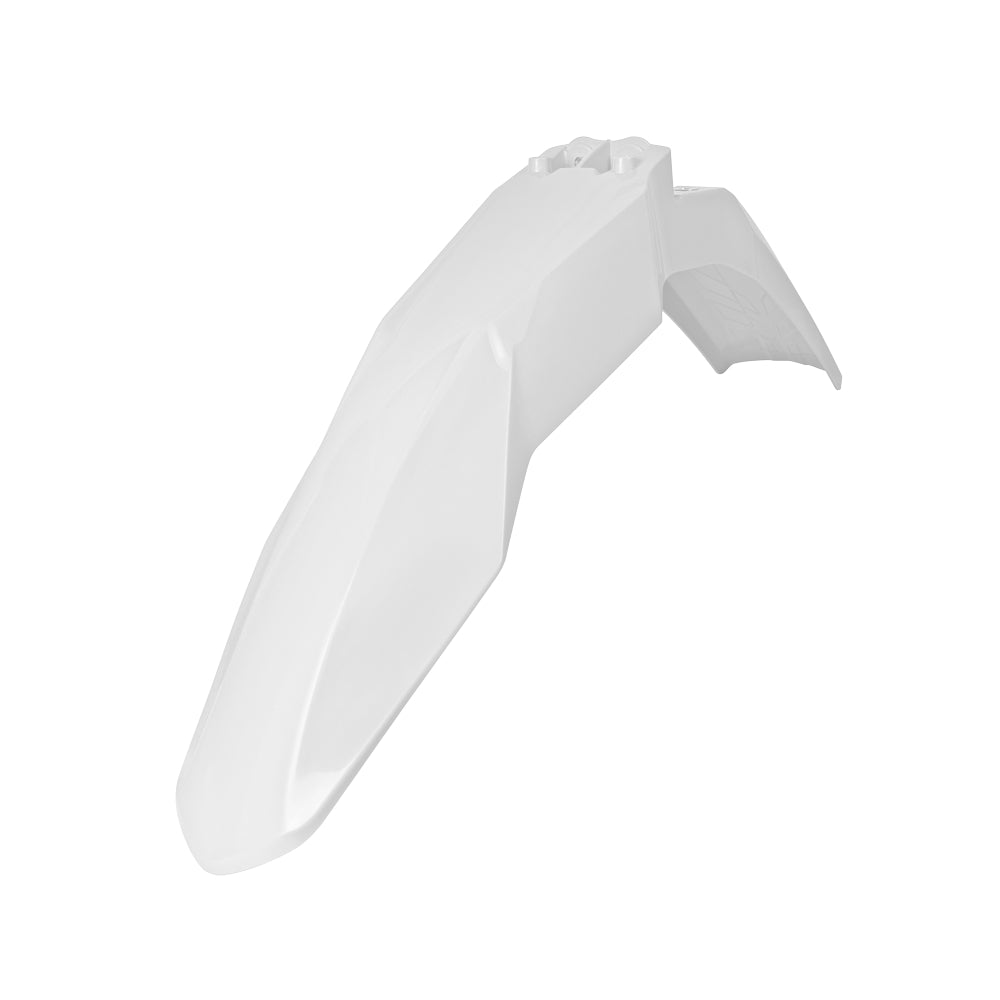 FRONT FENDER RTECH GASGAS MC125 MC250 MC250F MC350F MC450F EC250 EC300 EC250F EC450F 21-22 WHITE