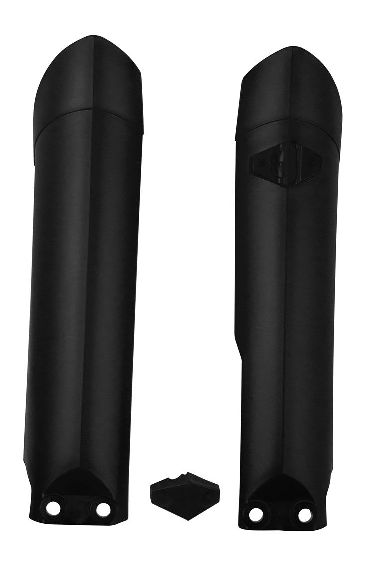 FORK PROTECTORS - GUARDS RTECH KTM 85SX 09-17 FITS ON MODEL 03-10 HUSQVARNA TC85 14-17 BLACK