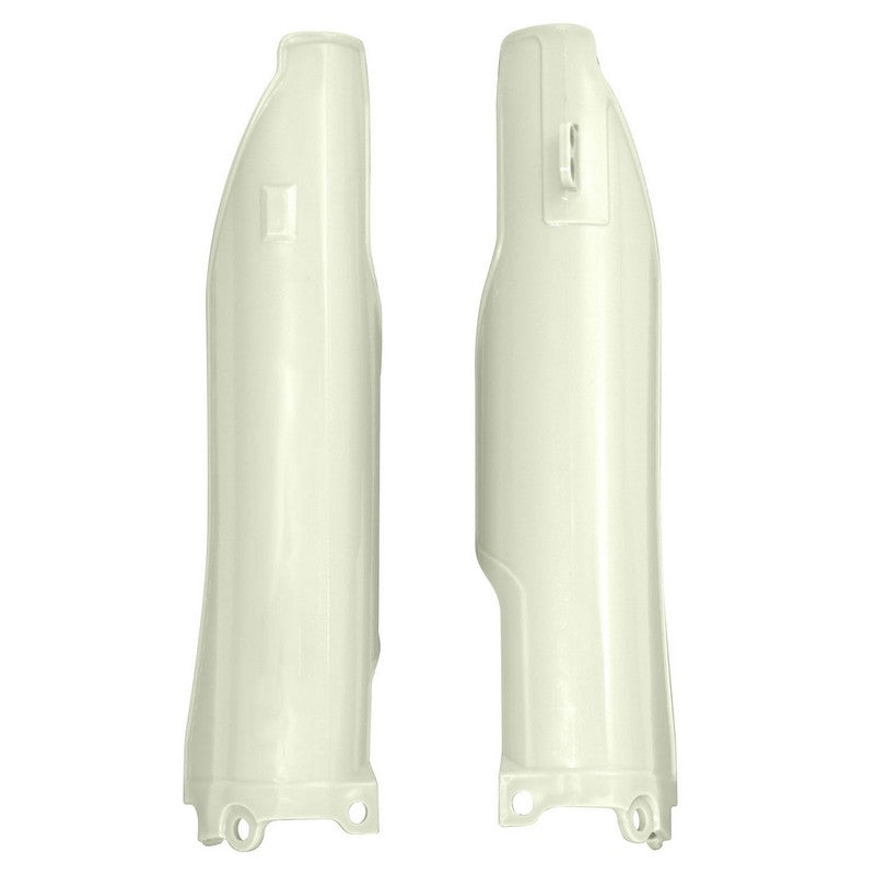 FORK PROTECTORS-GUARDS RTECH KX250F KX450F 06-08 KX125 KX250 07-08 KLX450R 07-16 OEM NEUTRAL WHITE