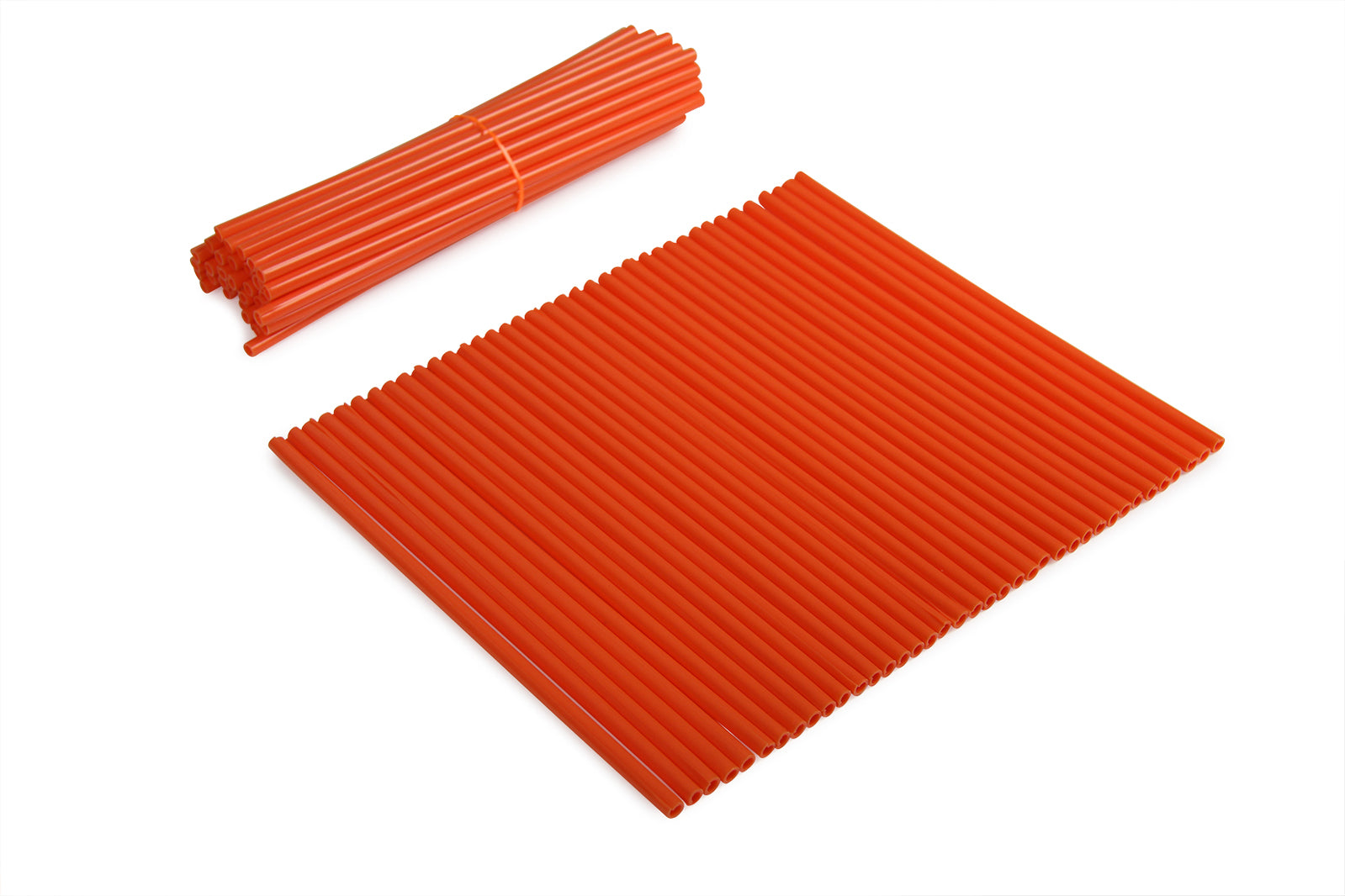 SPOKE WRAP SET FRONT AND REAR RHK FLURO ORANGE