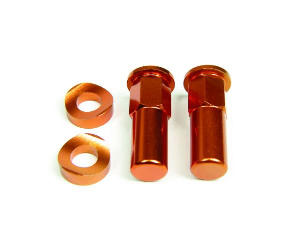 RHK ORANGE RIMLOCK NUT PAIR