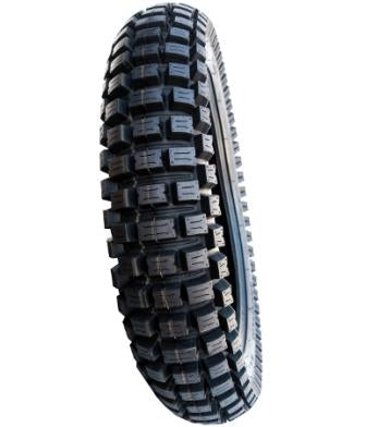 TYRE110 90 19 MOTOZ MOUNTAIN HYBRID CLIMBS LIKE TRIALS TIRES HANDLES LIKE REGULAR KNOBBY TIRE