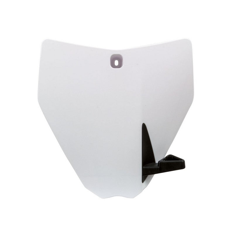 NUMBER PLATE RTECH FRONT TC85 14-17 WHITE
