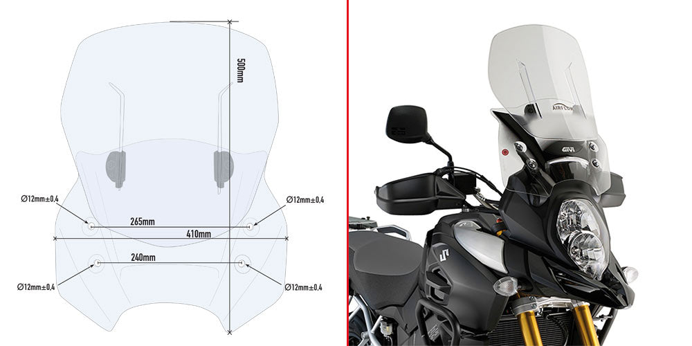 givi airflow bmw r1200gs