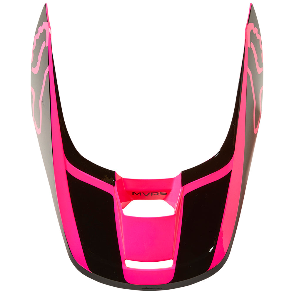 FOX MX19 YOUTH V1 HELMET VISOR PRZM [BLACK/PINK]