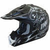 TH-TX12-MB-size - THH TX12 Matt Black/Grey #18 offroad/dirt helmet