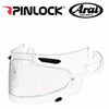 AH-PL000041 - SAMPLE PICTURE - Arai DKS054 Standard Insert (in clear/normal) offers normal field-of-view coverage for all Arai SAI faceshields: Corsair-V, RX-Q, Defiant and Vector 2