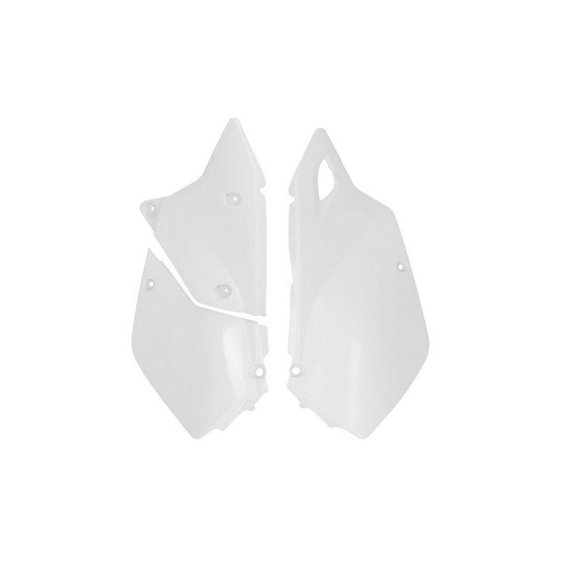 SIDEPANELS RTECH DRZ400 00-20 KAWASAKI KLX400 03-06 WHITE