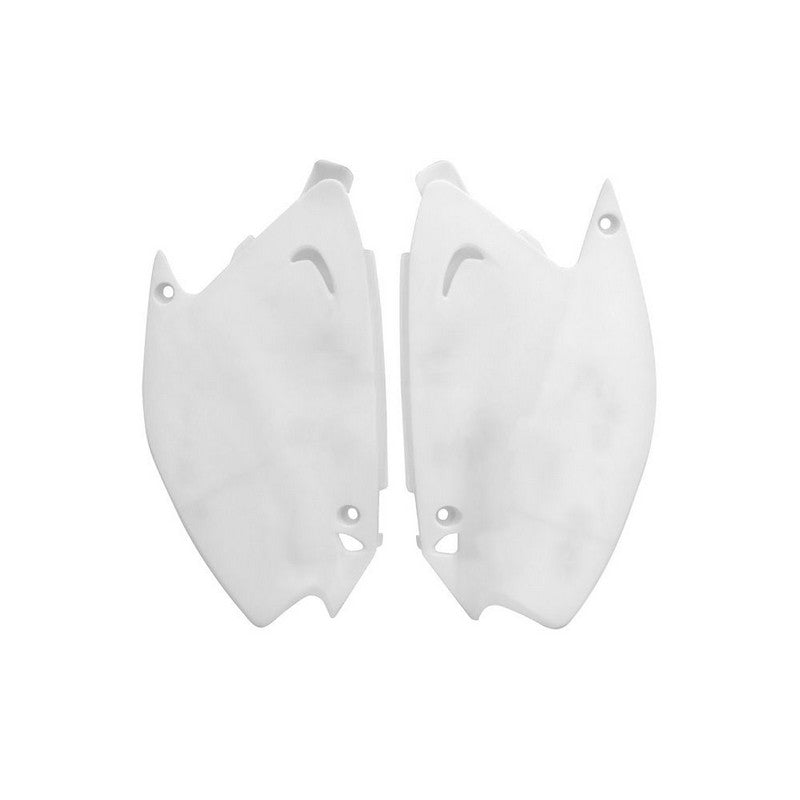 SIDEPANELS RTECH KAWASAKI KX125 KX250 03-10 WHITE