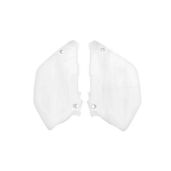 SIDEPANELS RTECH YZ125 YZ250 02-14 WHITE