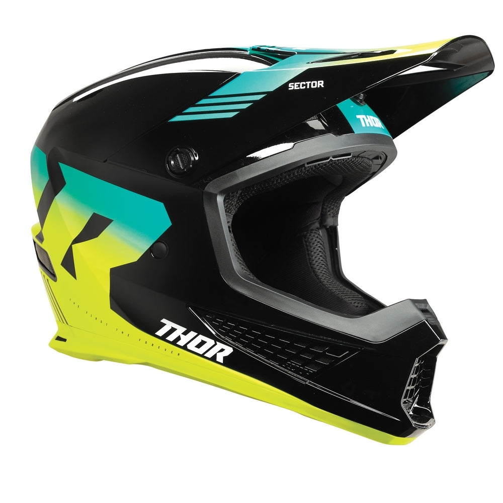 THOR SECTOR 2 CARV HELMET BK/AC