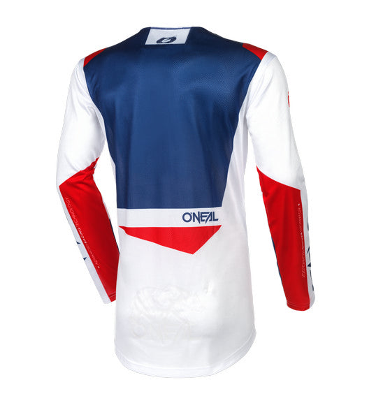 O'Neal 2025 HARDWEAR AIR Slam Jersey - White/Blue/Red