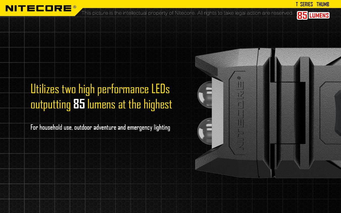 NITECORE RECHARGEABLE LED KEY-CHAIN TORCH