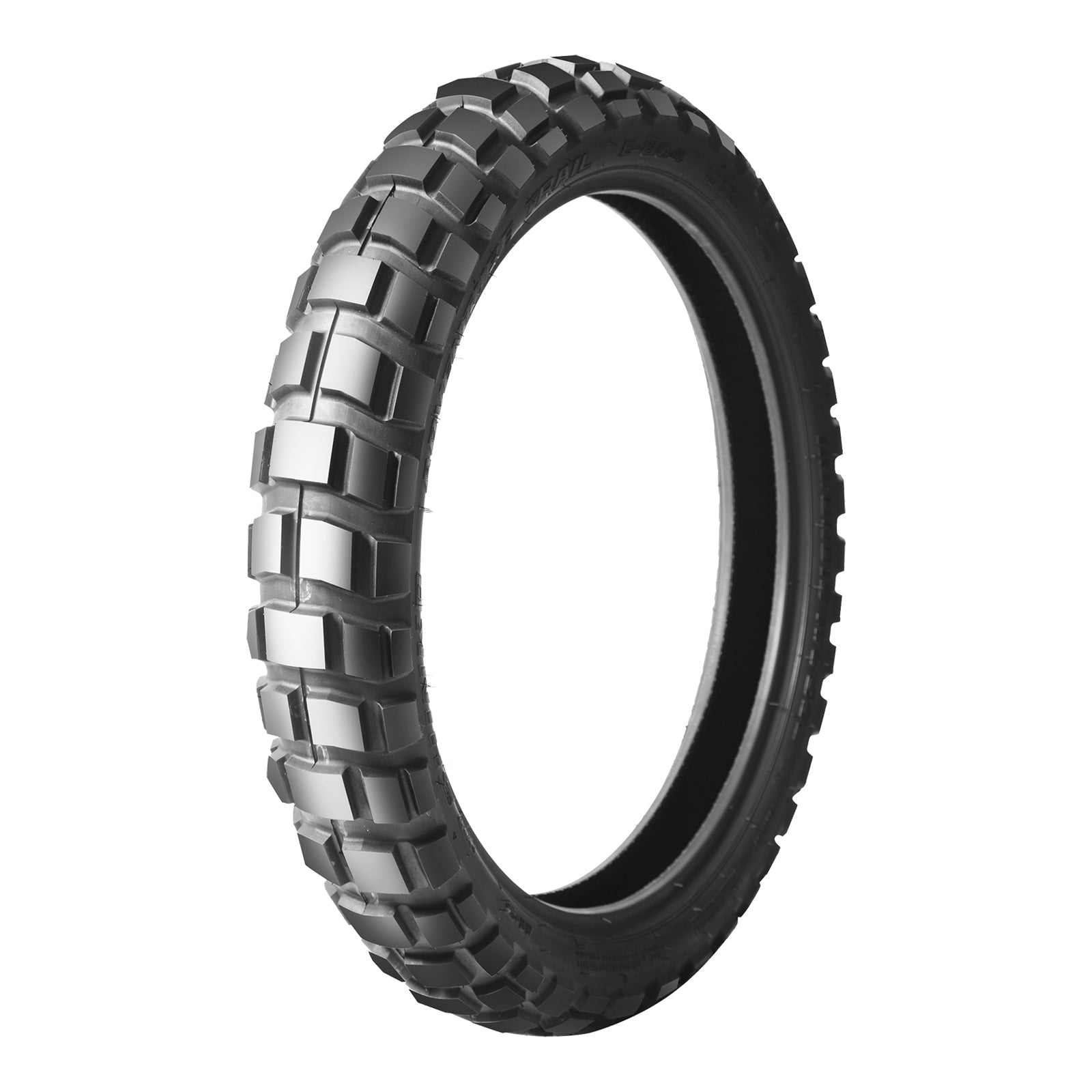 Shinko 804 Series Dual Sport Front Tire, 90/90-21, Reflective, 54 T