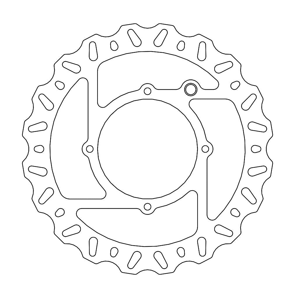BRAKE DISC FRONT MOTO MASTER NITRO 240MM GAS GAS MC85 HUSQVARNA TC85 KTM 85SX E-SX E