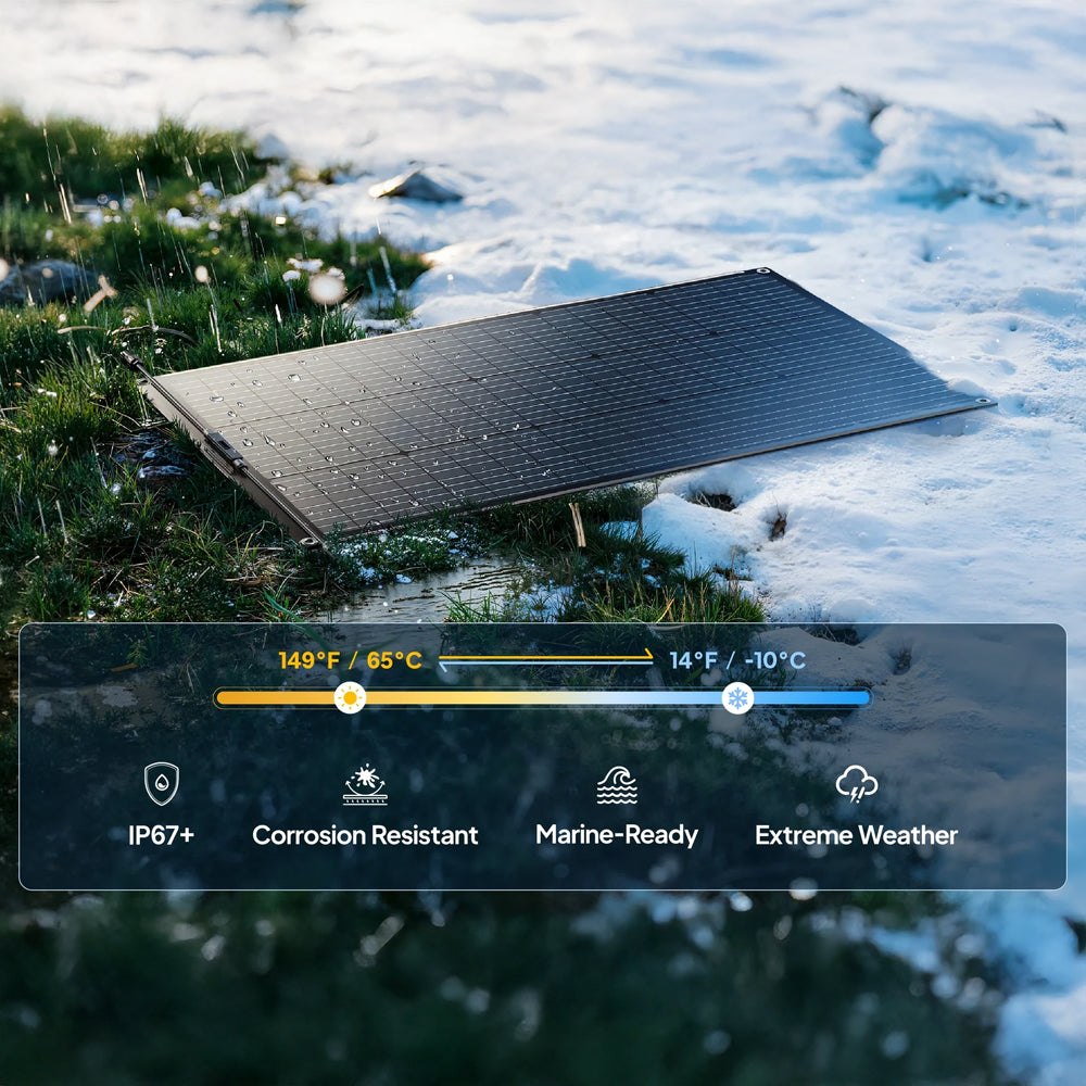 BLUETTI PV100FX FOLDABLE SOLAR PANEL | 100W 2PK