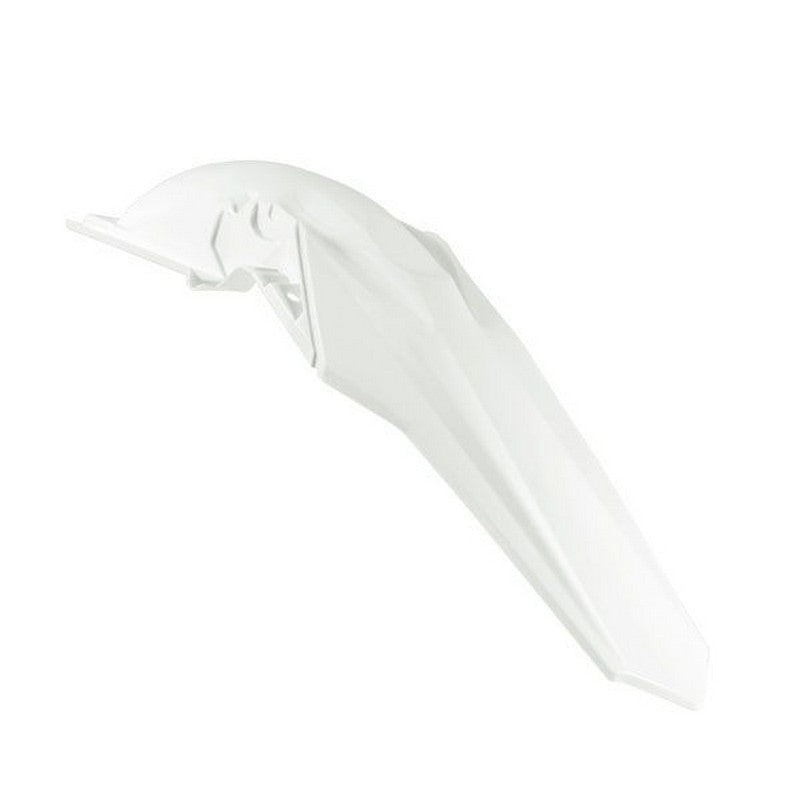 REAR FENDER RTECH WHITE SUZUKI RMZ250 19-ON RMZ450 18-ON