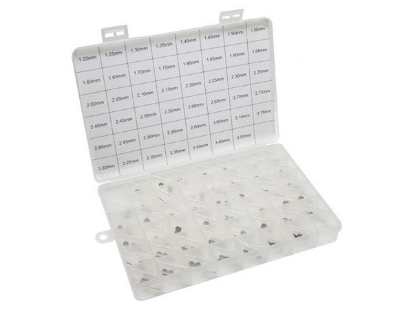 VALVE SHIMS KIT PSYCHIC KTM 8.90MM 3 OF EACH SHIM 1.72-2.60 69 PIECE TOTAL