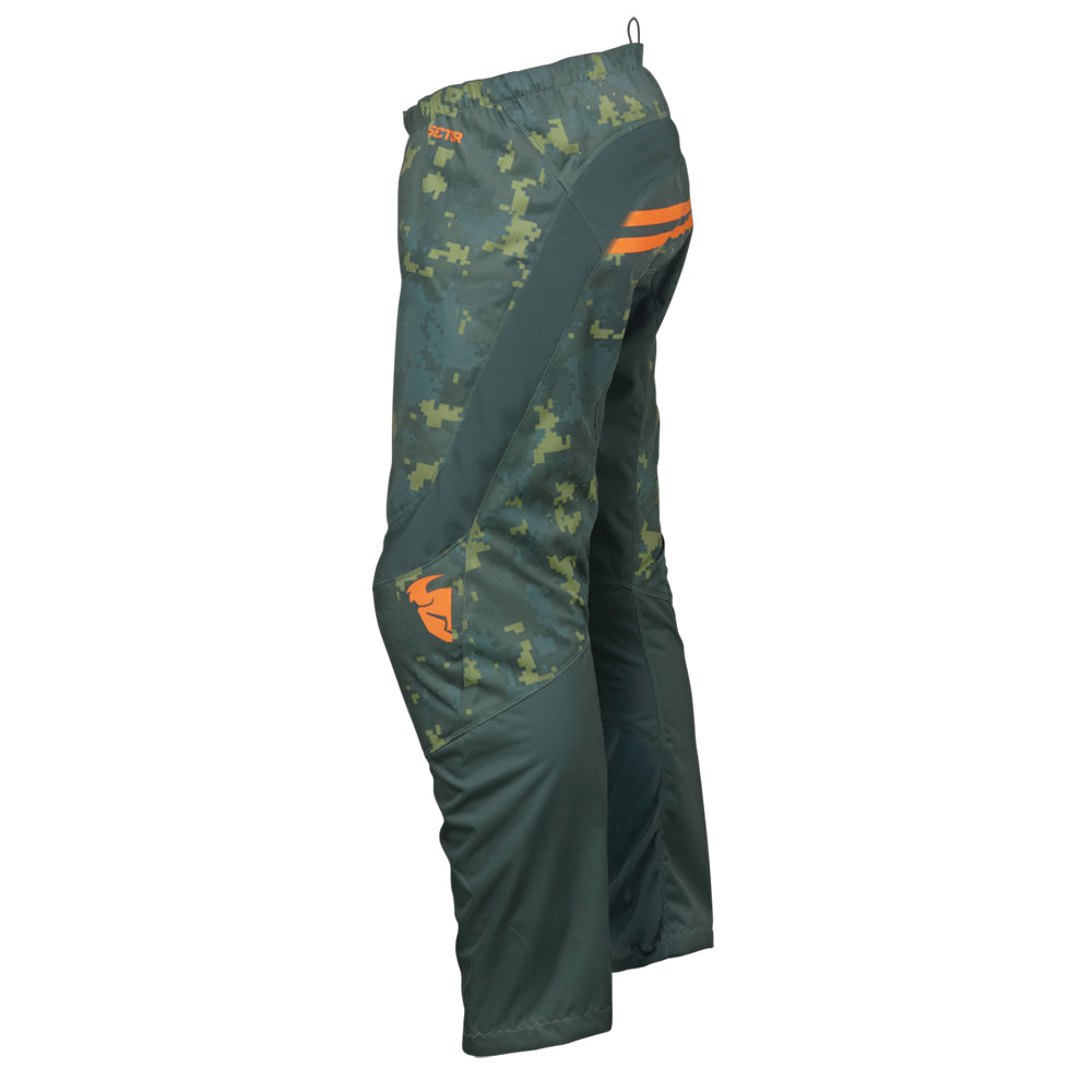 THOR SECTOR DIGI PANTS YOUTH GREEN/CAMO